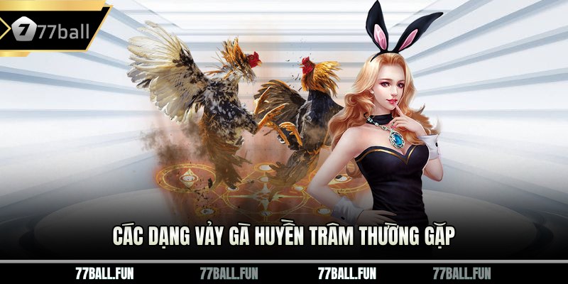 Các dạng Vảy gà huyền trâm thường gặp