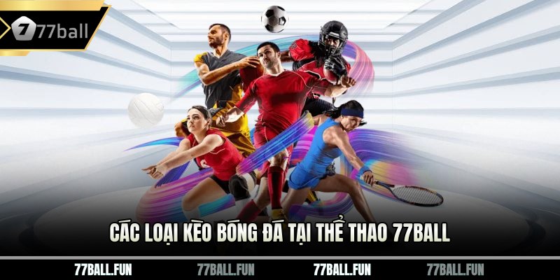 Các loại kèo bóng đá tại thể thao 77BALL